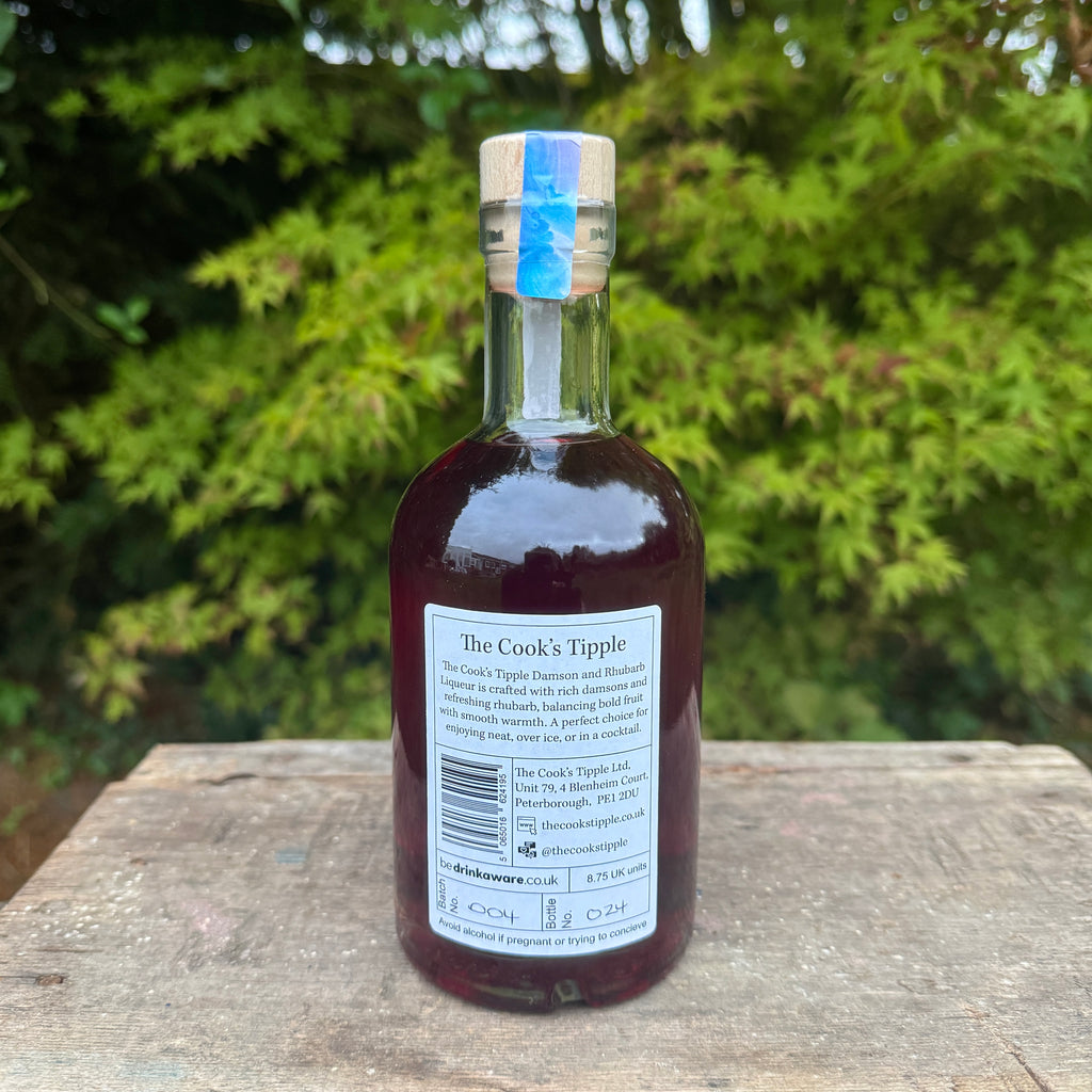 Damson and Rhubarb Liqueur